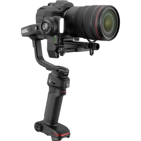 Zhiyun WEEBILL-3 Handheld Gimbal Stabilizer with Built-In Microphone and Fill Light